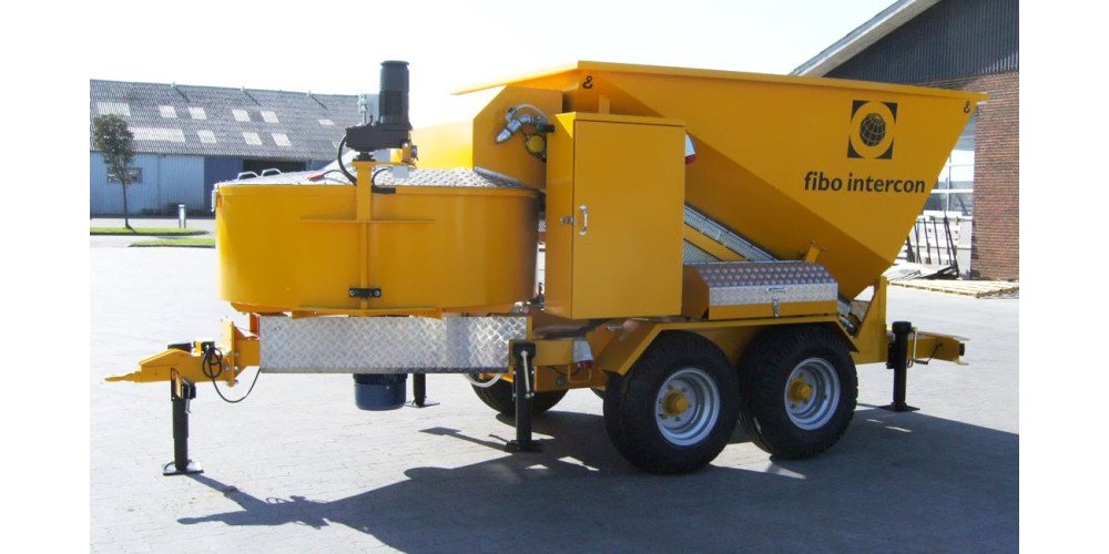 Мобільний бетонний завод Fibo Intercon B1200
