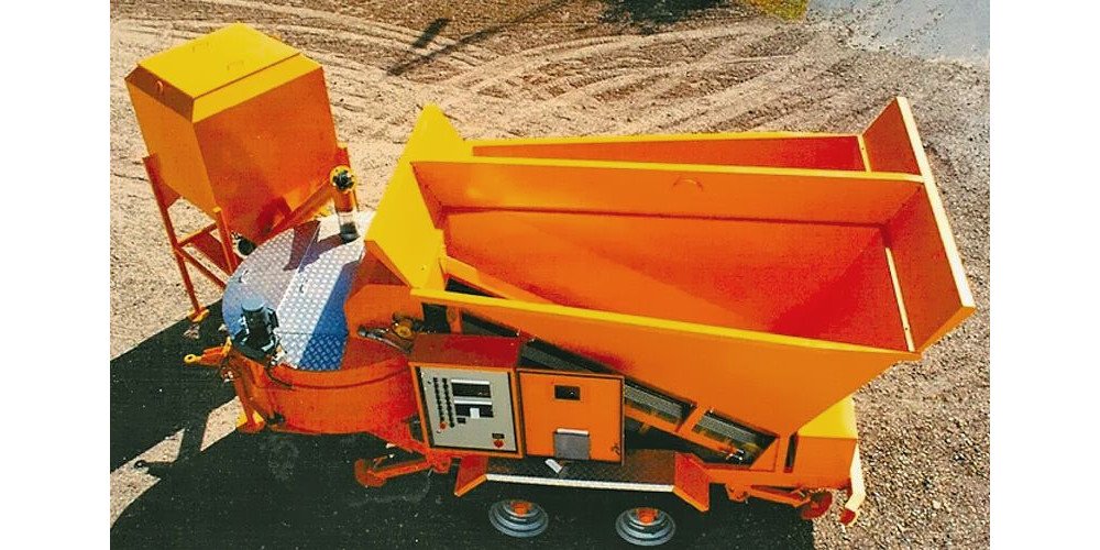 Мобільний бетонний завод Fibo Intercon B1200