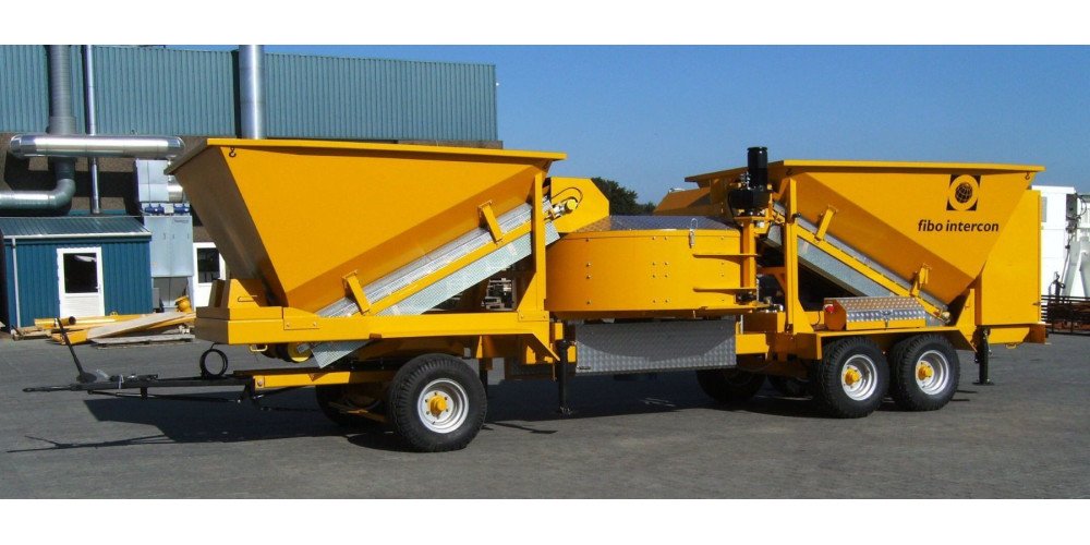 Мобильный бетонный завод Fibo Intercon M2200
