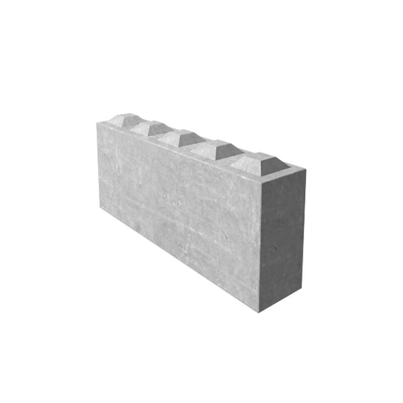 Бетонний блок 150х30х60 см